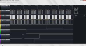 Rys. 2. Charakterystyczny design programu Saleae Logic