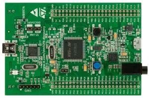 Fot. 1. Wygląd zestawu STM32F4Discovery