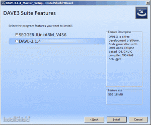 Rys. 5. Aplikacja instalacyjna pakietu DAvE 3