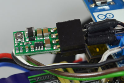Montaż listwy na przetwornicy