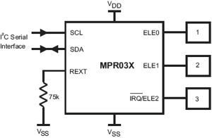 Rys. 1. Schemat  
aplikacyjny układów MPR03X