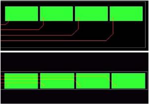 Rys. 6.
Sposób rozmieszczania elektrod i ich doprowadzeń