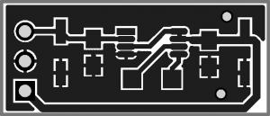 Rys. 3. Widok ścieżek od strony elementów