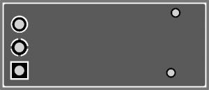 Rys. 4. Widok płytki drukowanej od strony lutowania